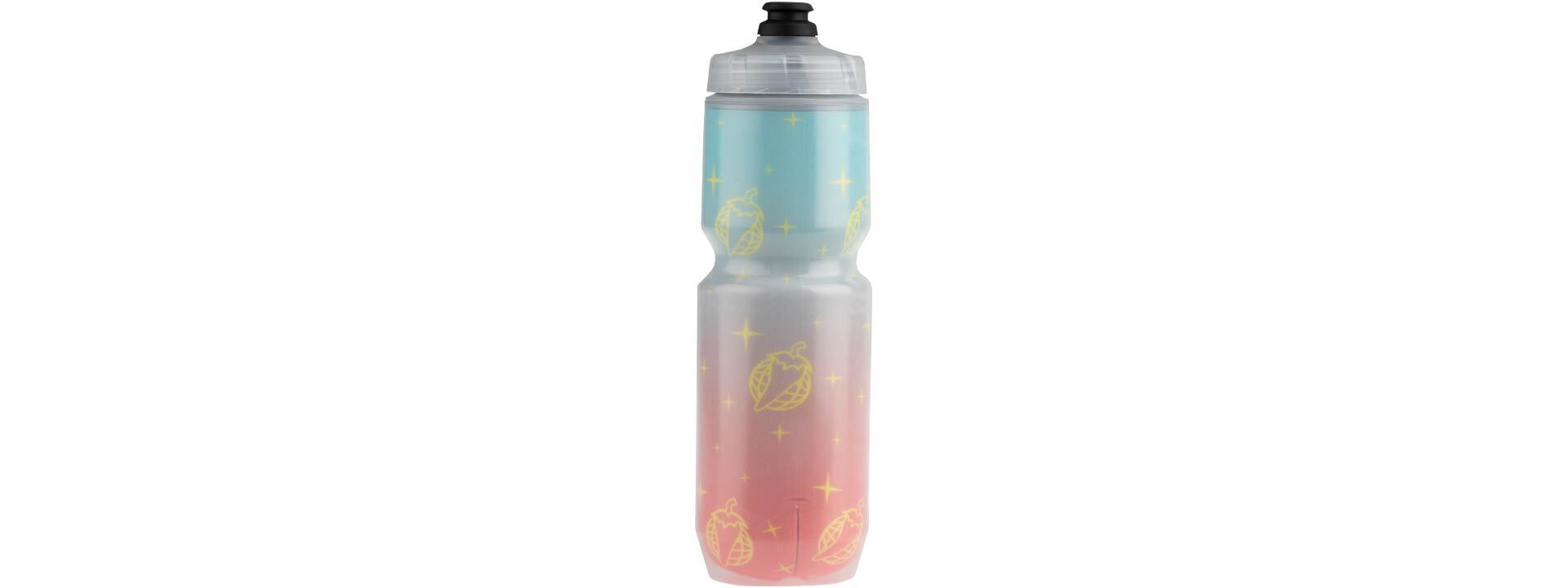 Salsa Cassidy Purist Insulated Water Bottle - Black, Yellow