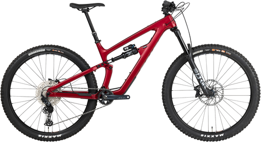 Salsa Blackthorn C SLX bike red BK5572 side view on white background