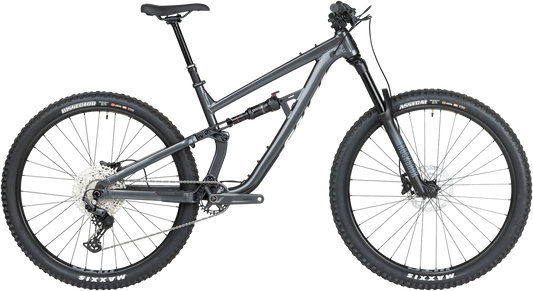 Salsa Blackthorn Deore bike gray BK5564 side view on white background