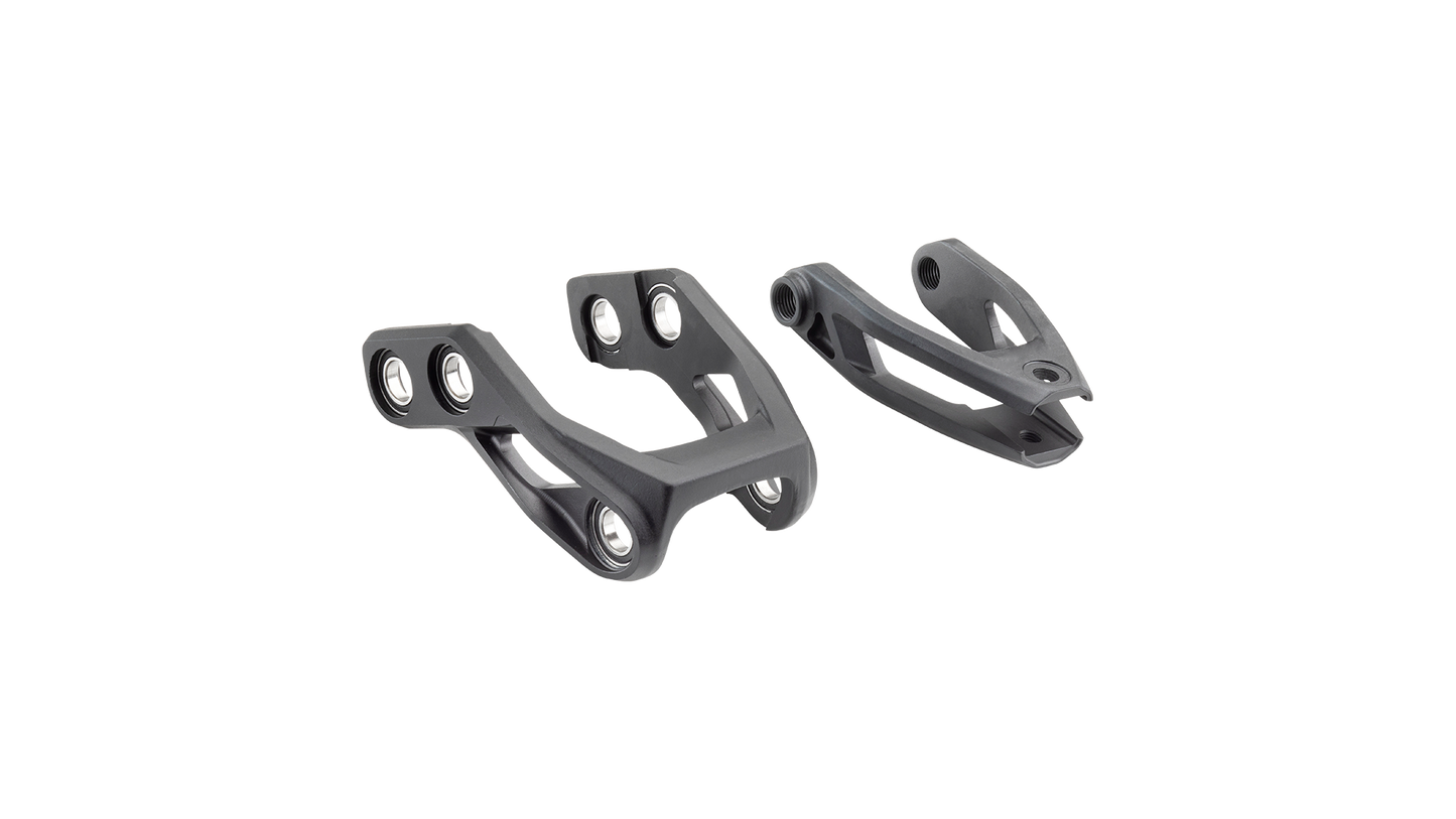 Salsa Blackthorn control and shock link 1.0 aluminum black with bearings