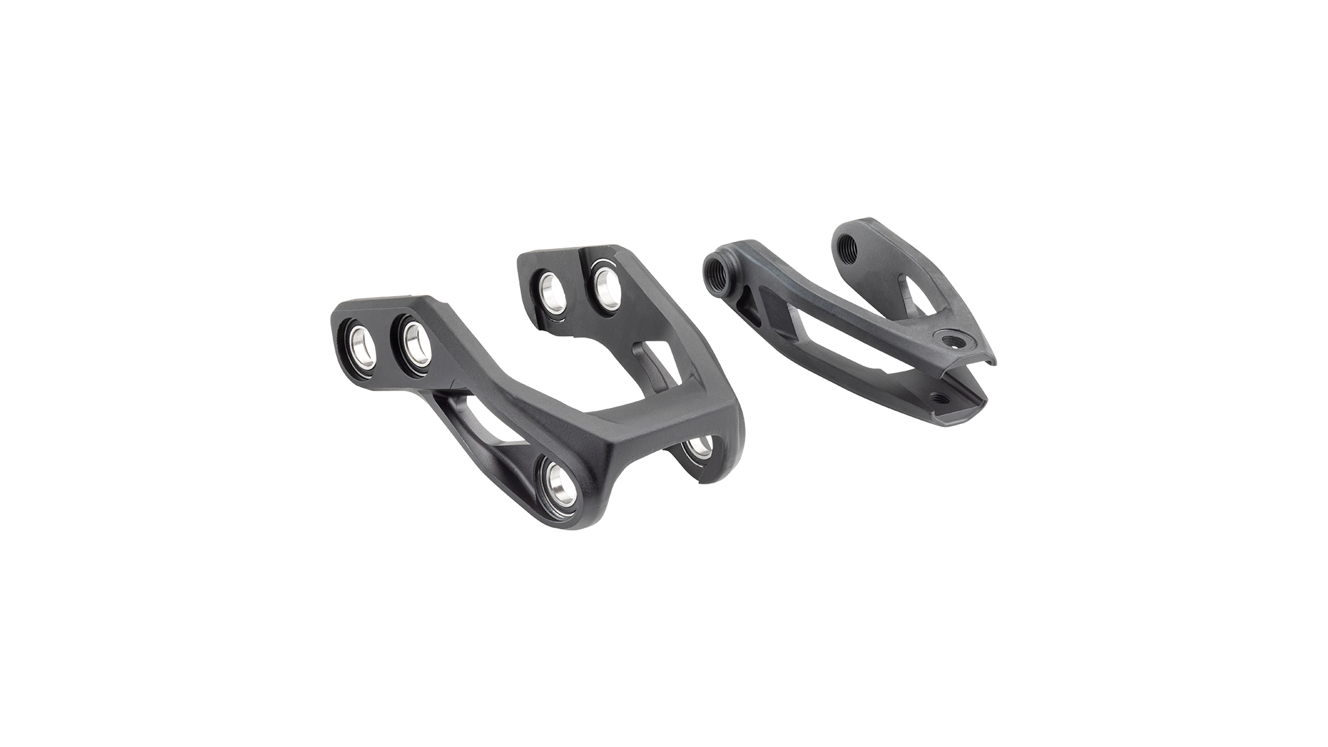 Salsa Blackthorn control and shock link 1.0 aluminum black with bearings