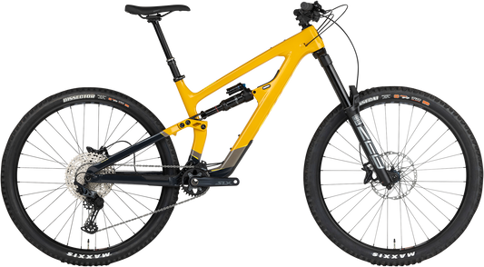 Salsa Cassidy C SLX bike yellow BK5588 side view on white background