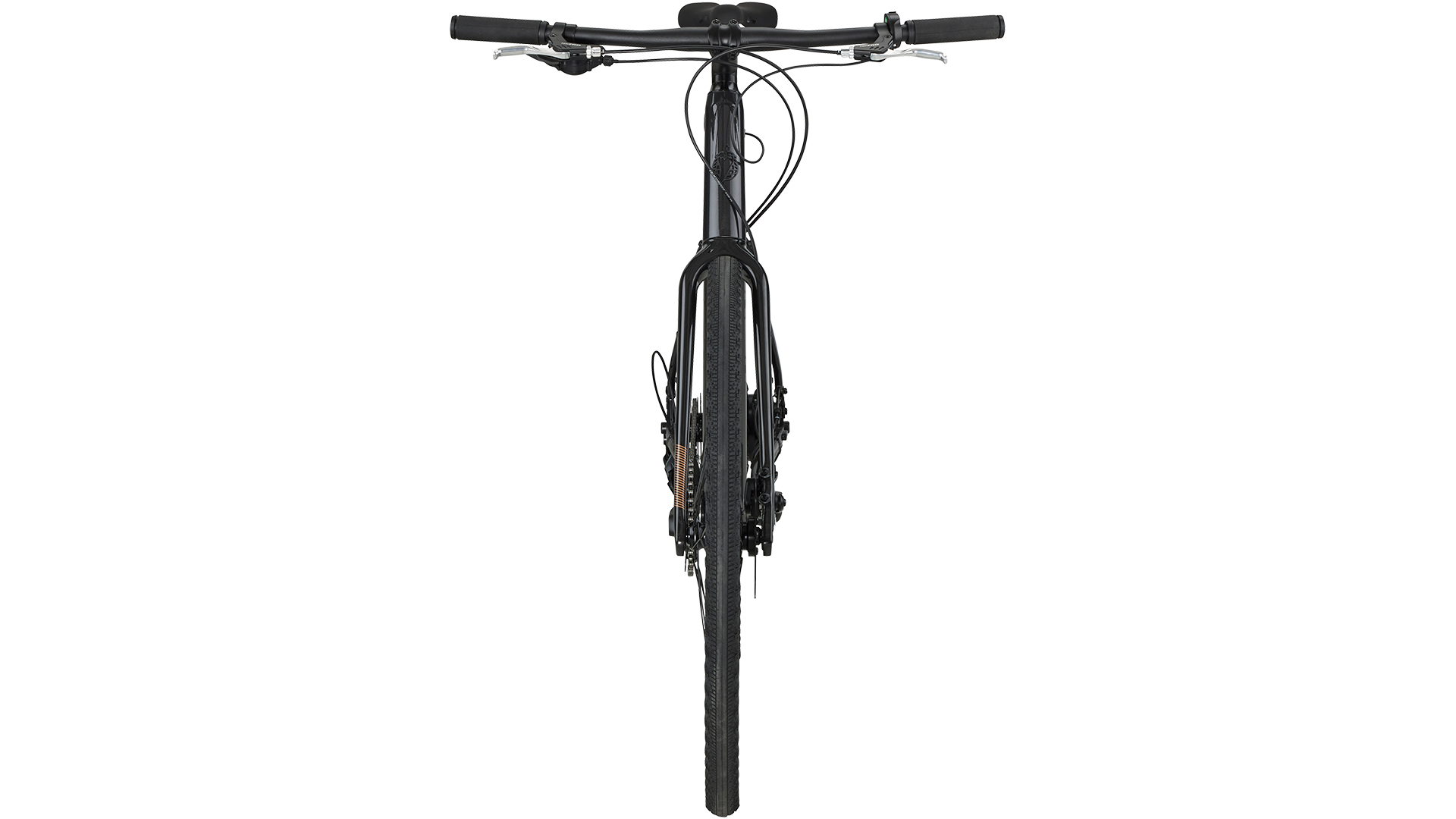 Salsa Confluence Ebike Flat Bar Altus black color front looking view on white background