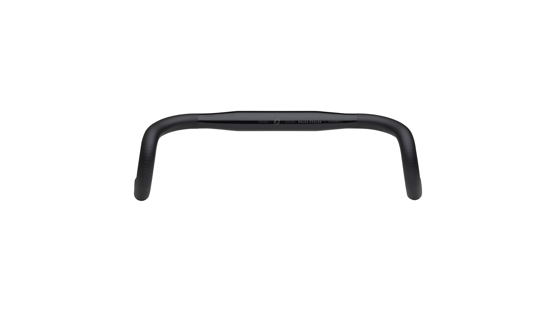 Salsa Cowbell Deluxe drop handlebar black front view