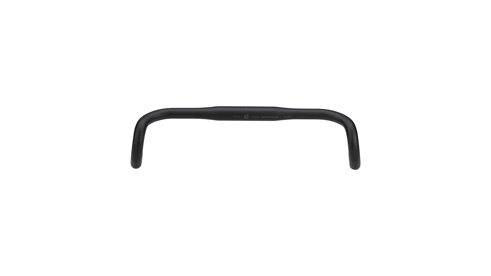 Salsa Cowbell drop handlebar black front view