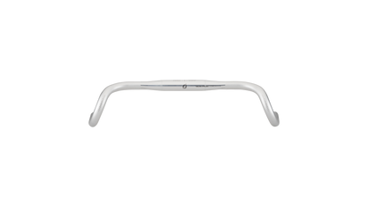 Salsa Cowchipper Deluxe drop handlebar silver front view