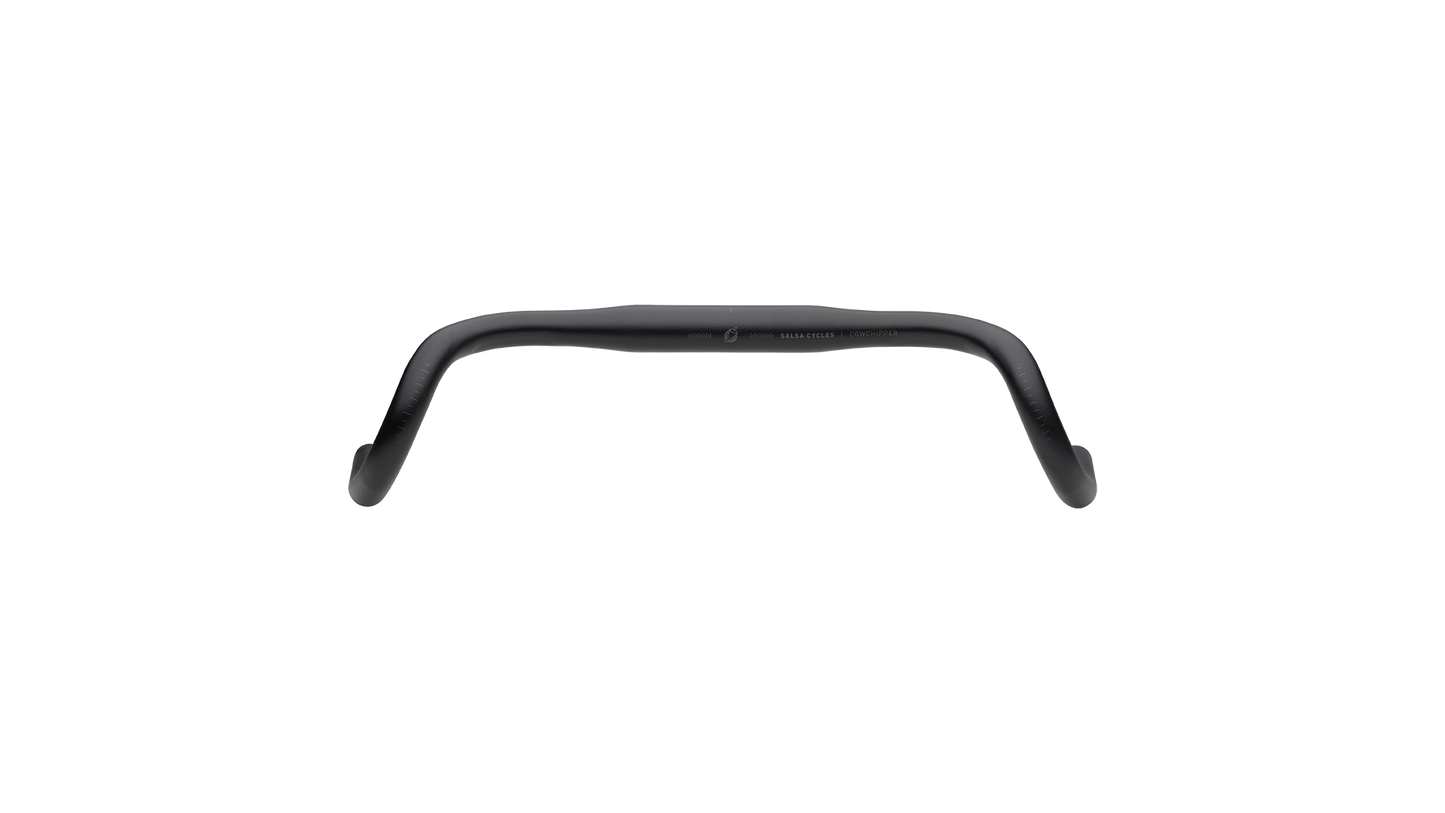 Salsa Cowchipper drop handlebar black front view