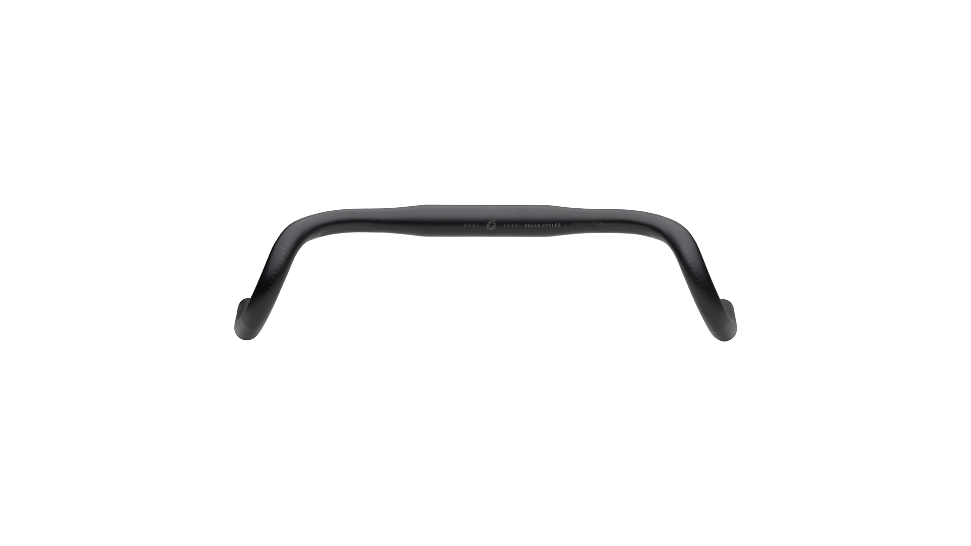 Salsa Cowchipper drop handlebar black front view