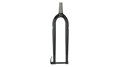 Salsa CroMoto Grande 29" Thru Axle Fork black front view