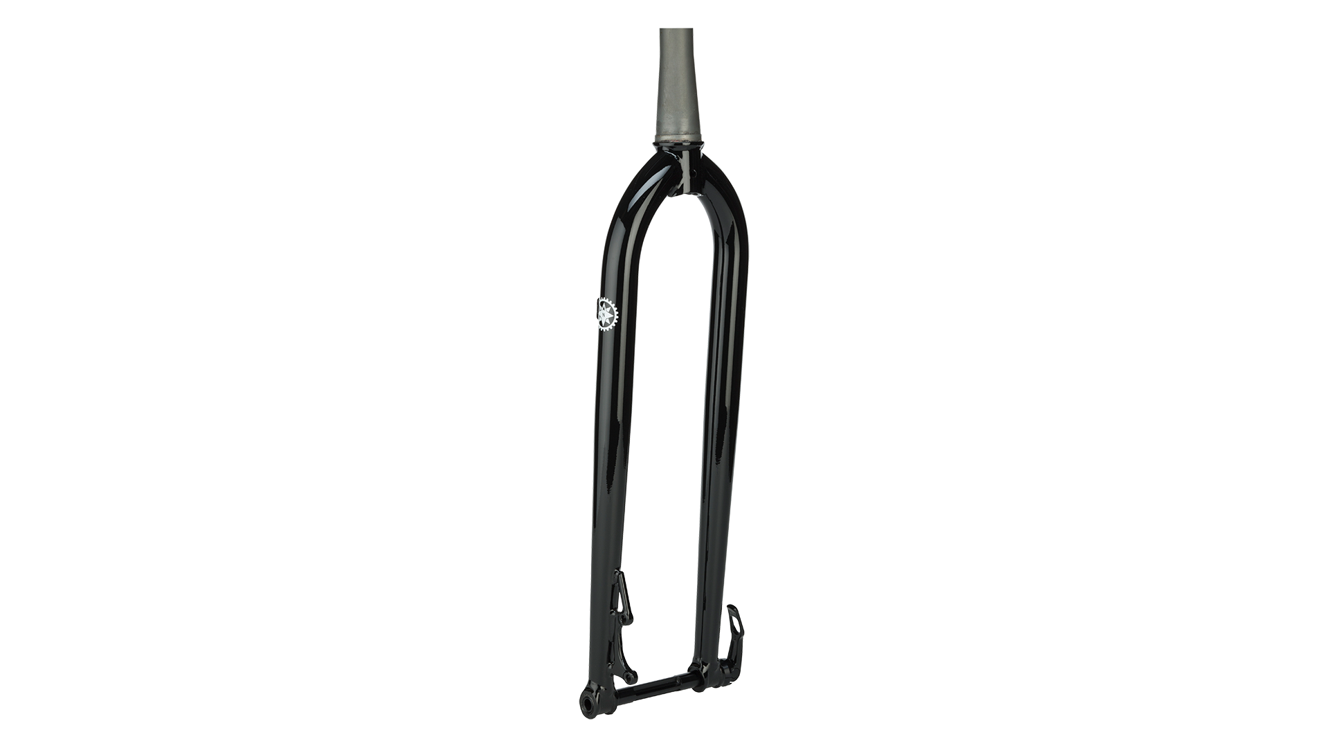 Salsa CroMoto Grande 29" Thru Axle Fork black back three-quarter view