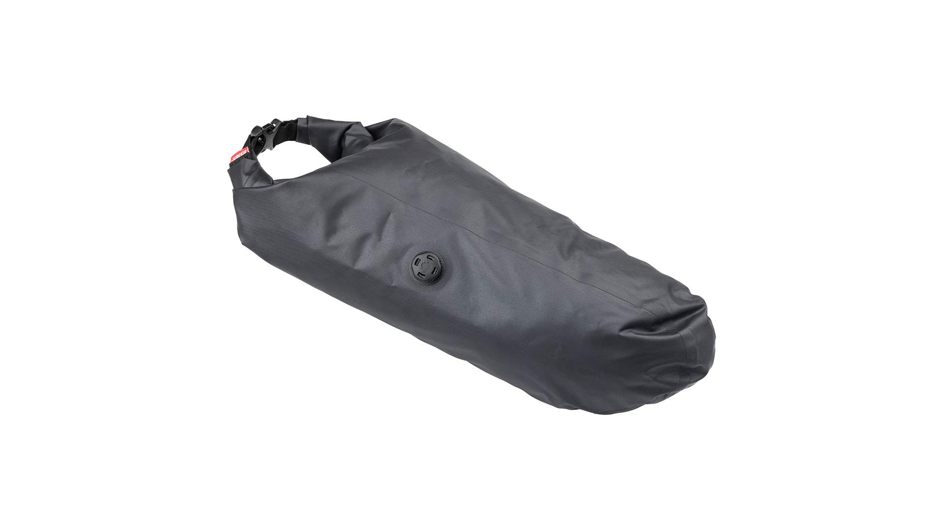 Salsa EXP Series Saguaro Seat Dry Bag Large packed and closed up