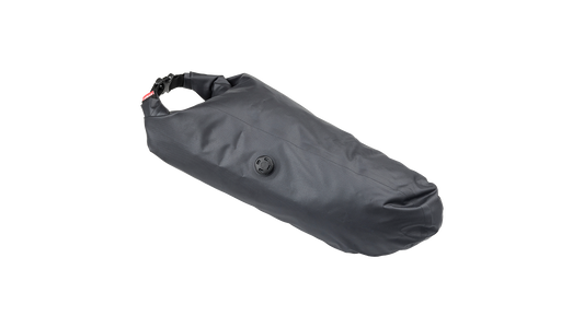 Salsa EXP Series Saguaro Seat Dry Bag Large packed and closed up