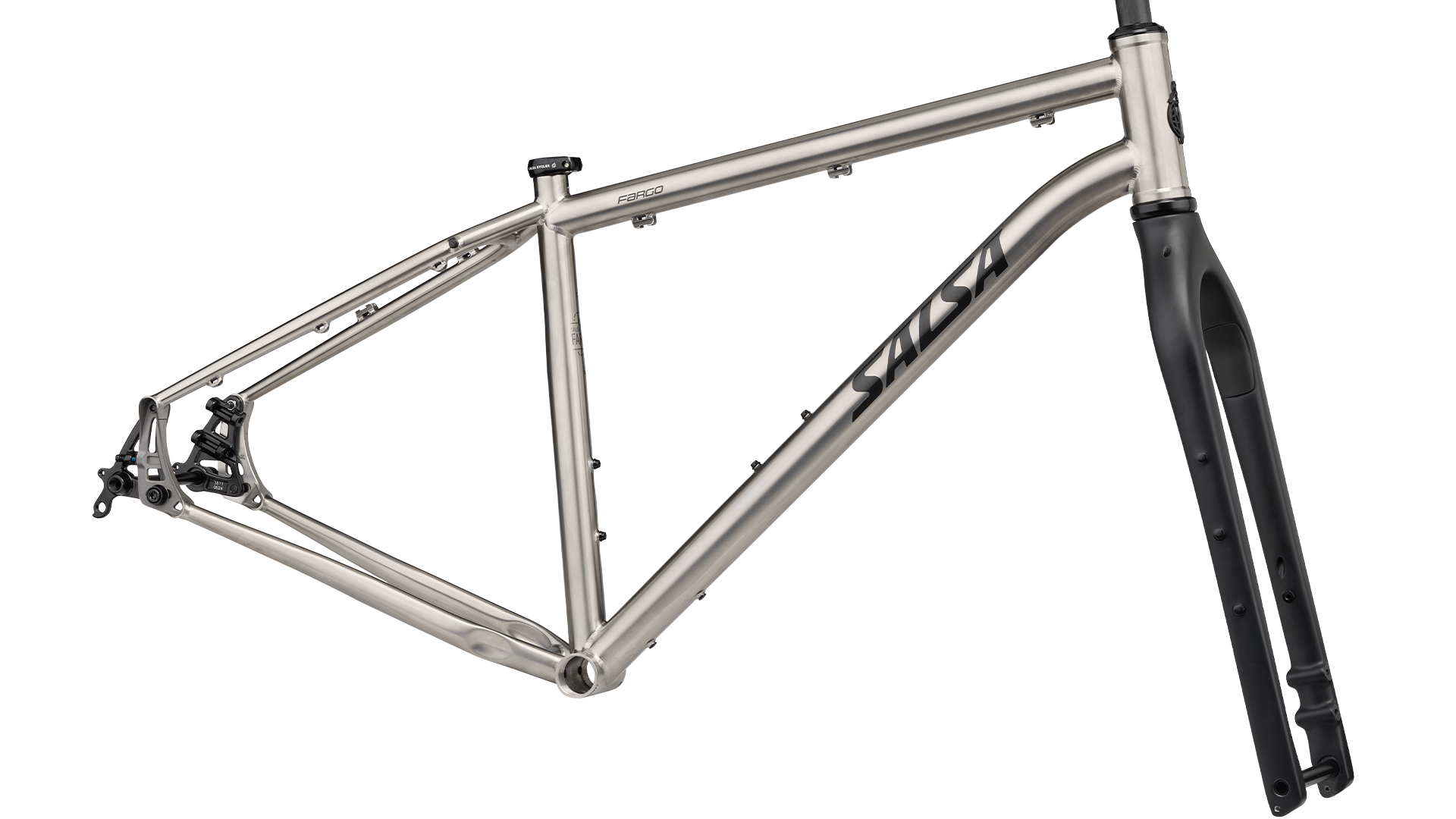 Salsa Fargo Ti Frameset side view