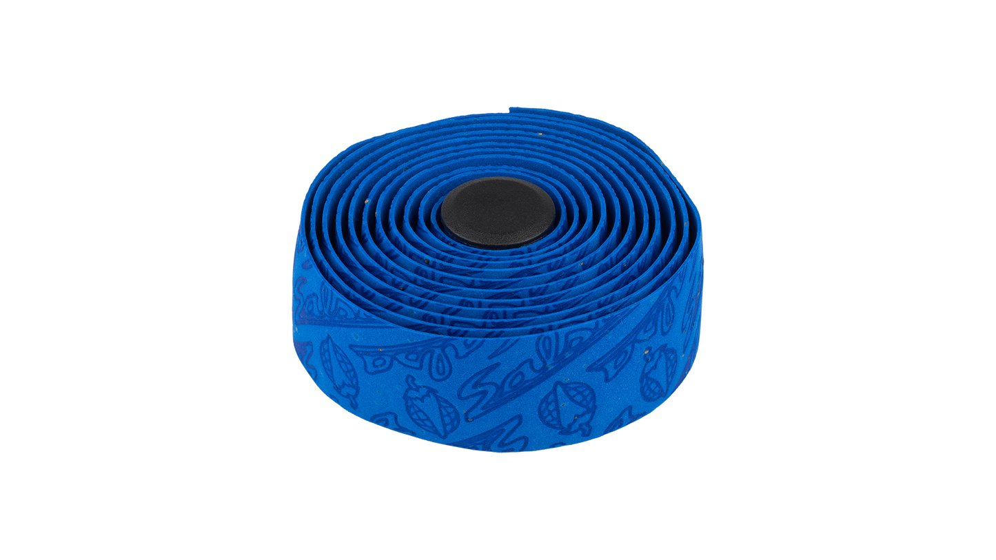 Salsa Gel Cork Bar Tape blue