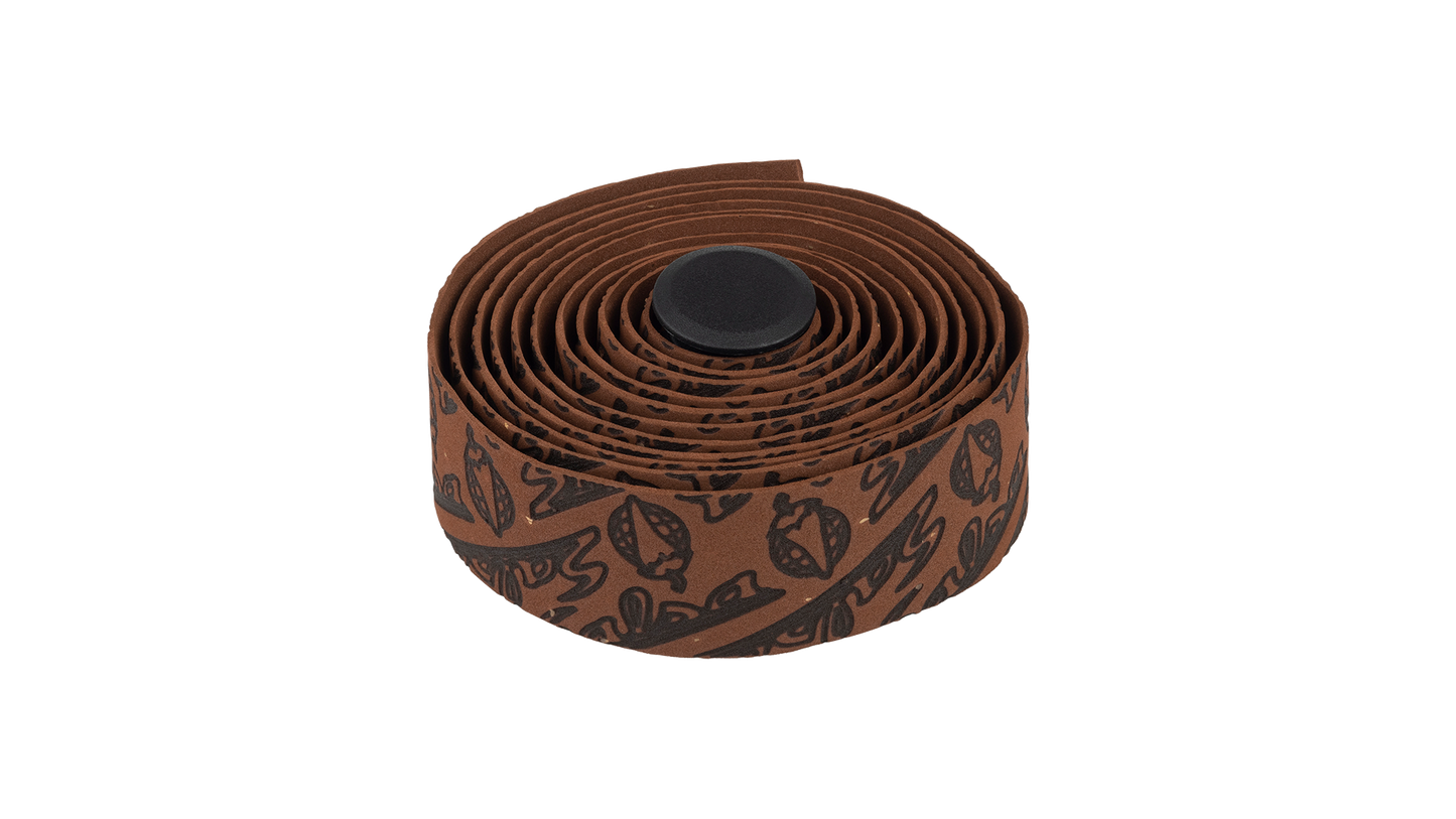 Salsa Gel Cork Bar Tape dark brown