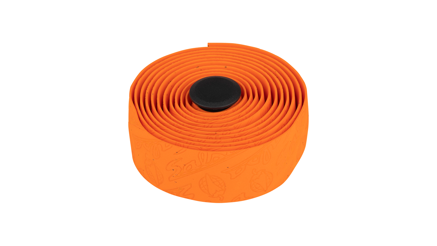 Salsa Gel Cork Bar Tape orange