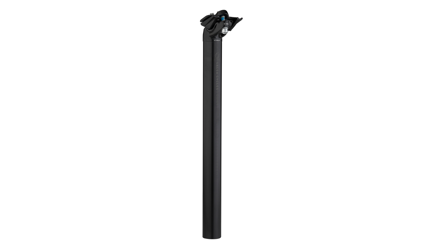 Salsa Guide Deluxe Seatpost 18mm offset back view