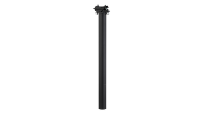 Salsa Guide Seatpost no offset black side view