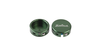 Salsa Lock-On Collars Closed-End Green