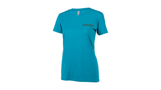 Salsa Lone Pine T-Shirt - Women's blue front view