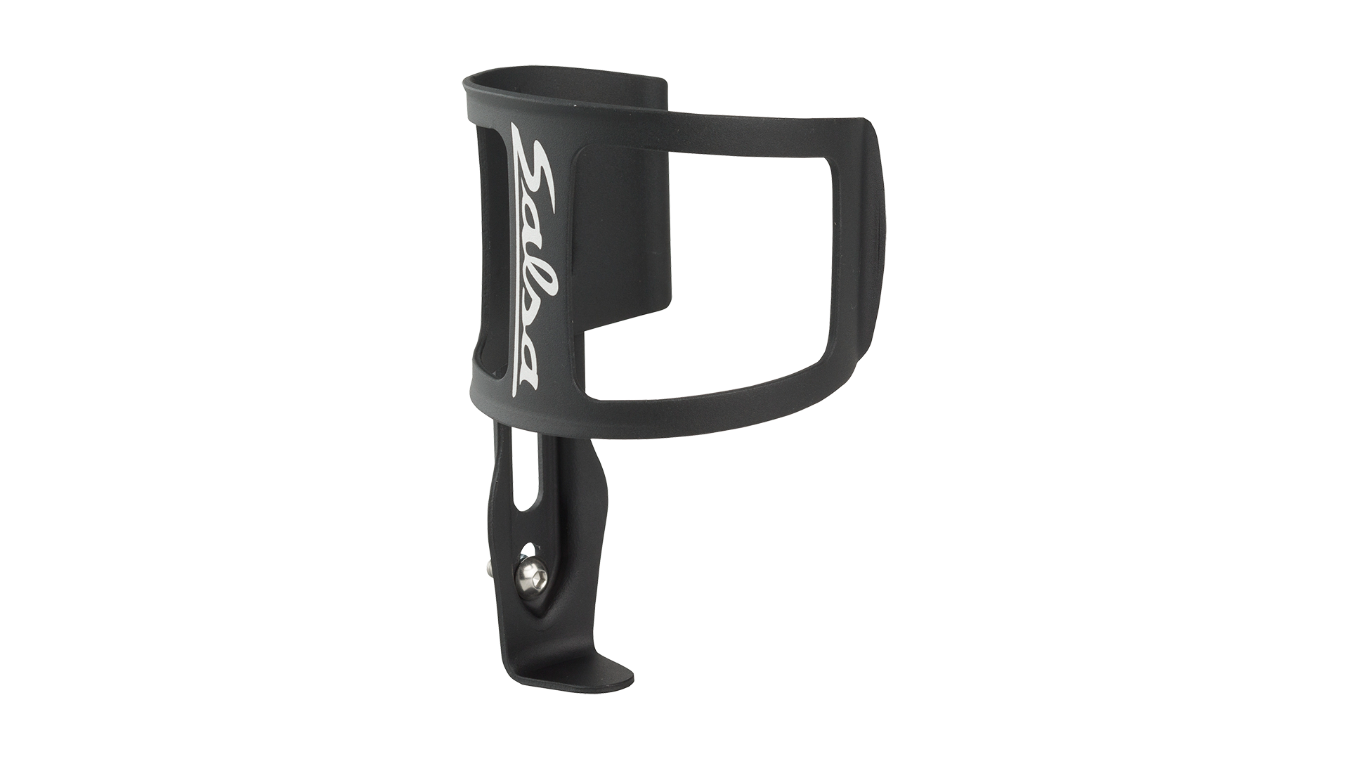 Salsa Side Entry Water Bottle Cage showing Salsa logo