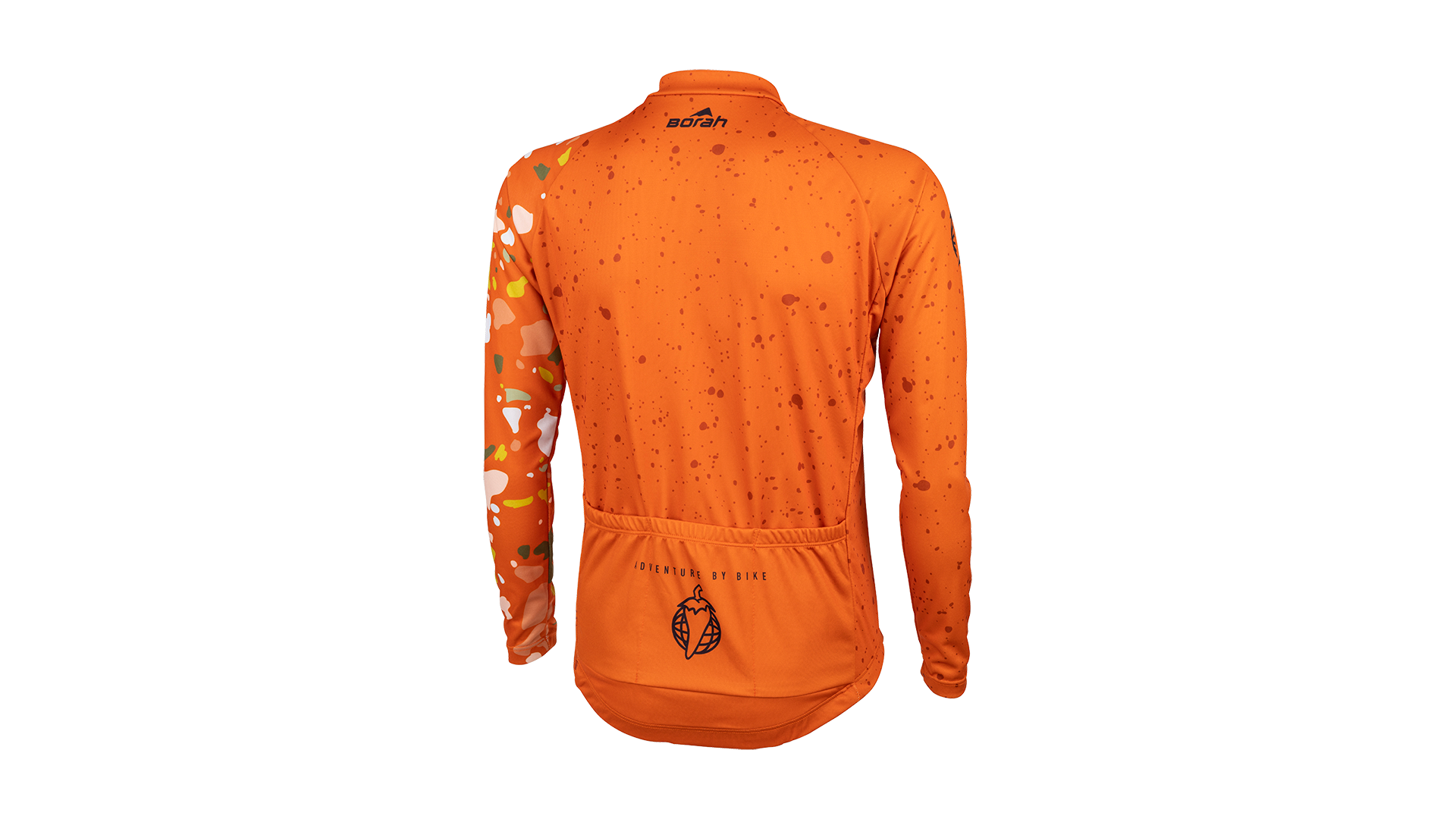 Salsa Terrazzo Long Sleeve Jersey - Men's back view