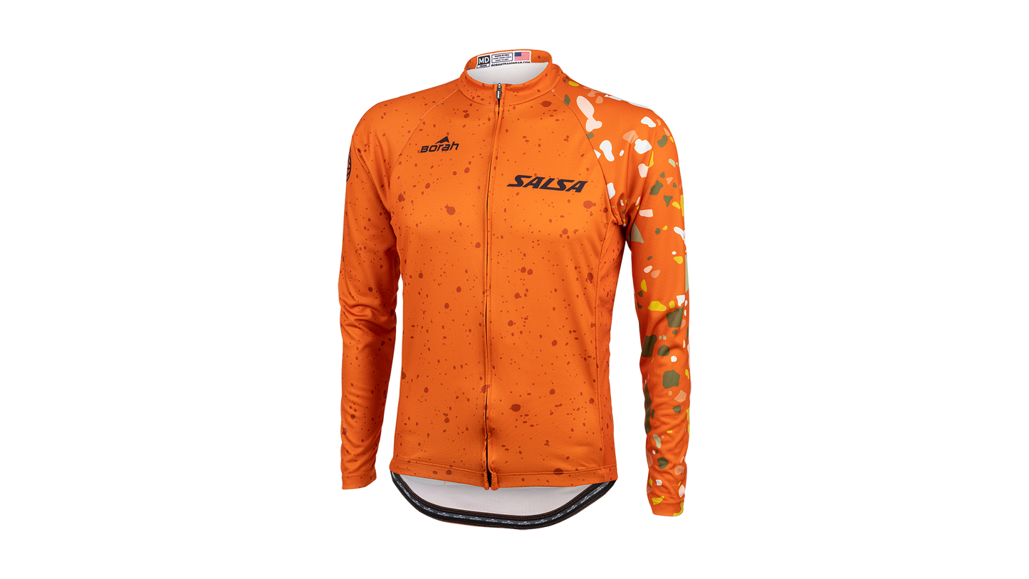 Salsa Terrazzo Long Sleeve Jersey - Men's front view