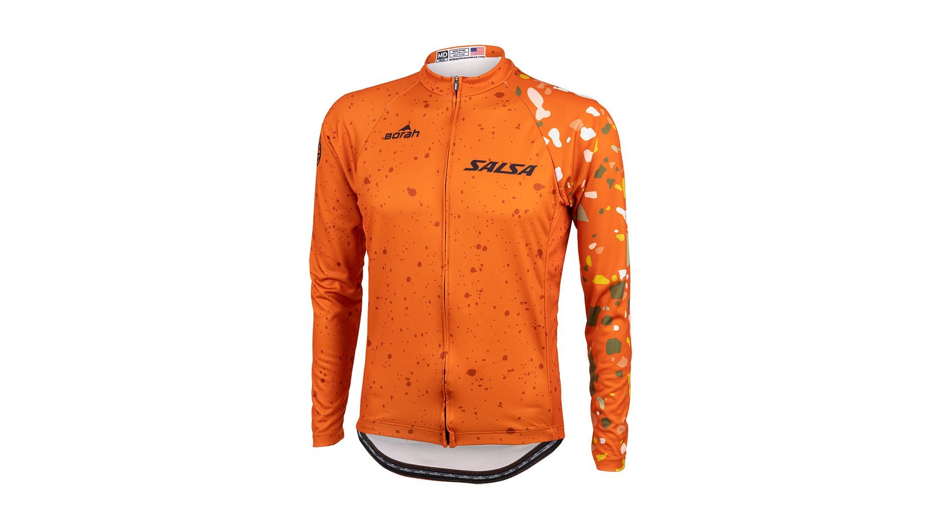 Salsa Terrazzo Long Sleeve Jersey - Men's front view