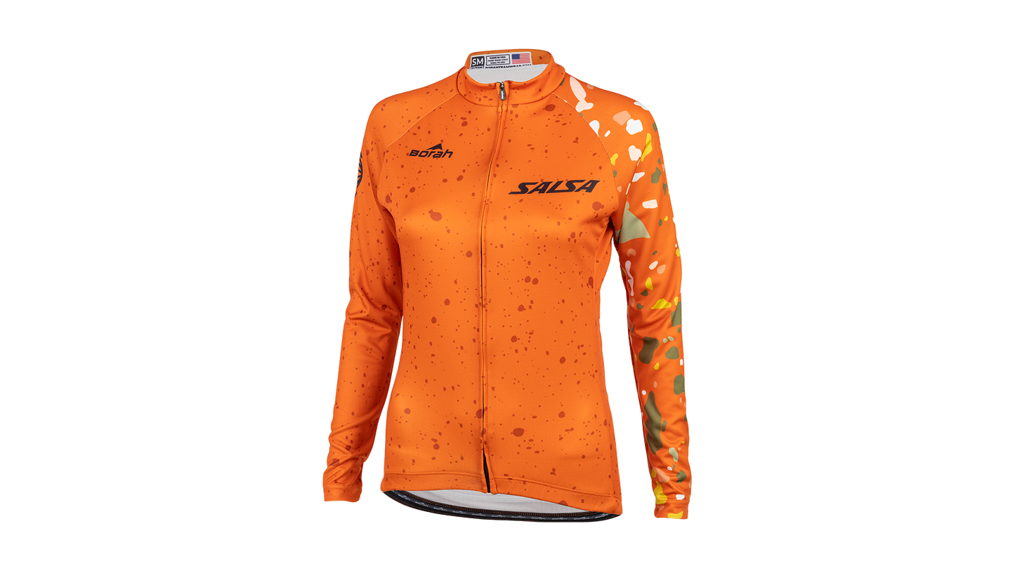 Salsa Terrazzo Long Sleeve Jersey - Women's front view