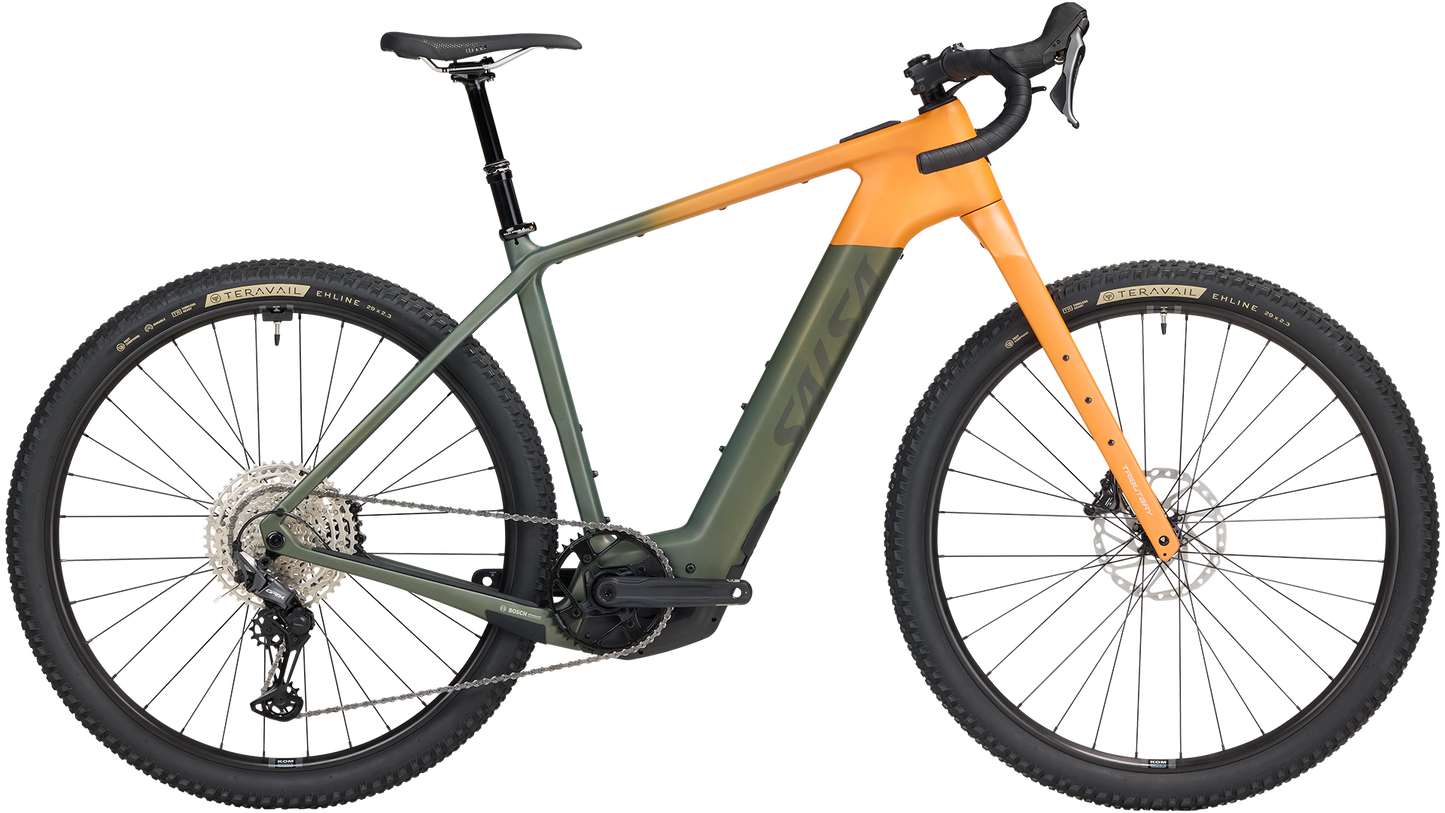 Salsa Tributary GRX 820 Ebike side view