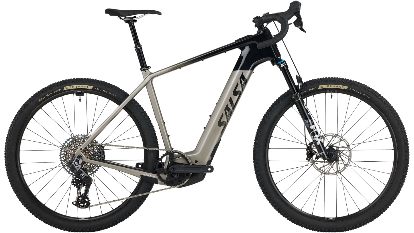 Salsa Tributary C Rival GX AXS Sus Ebike side view