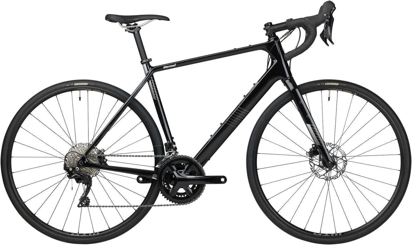 Salsa Warroad C 105 bike black side view