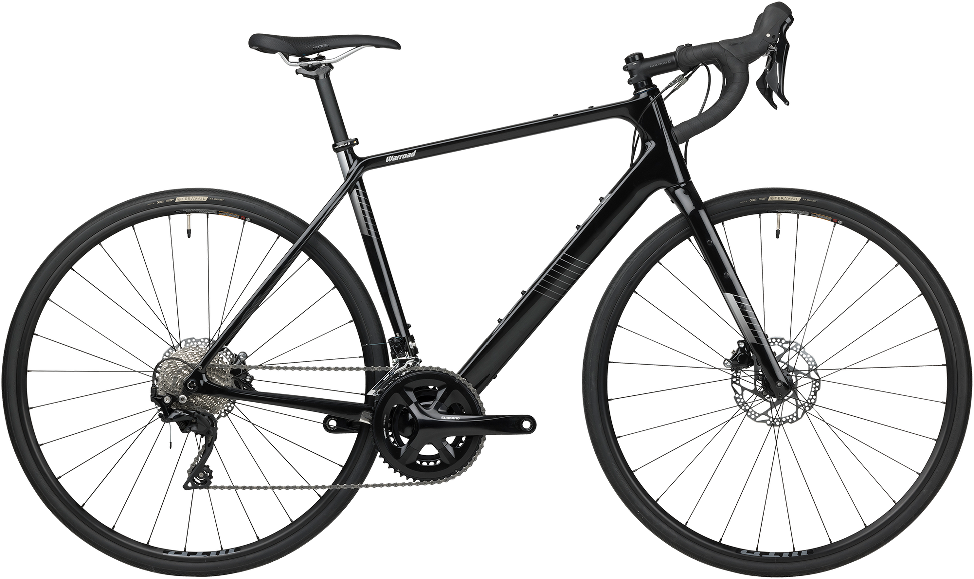 Salsa Warroad C 105 bike black side view